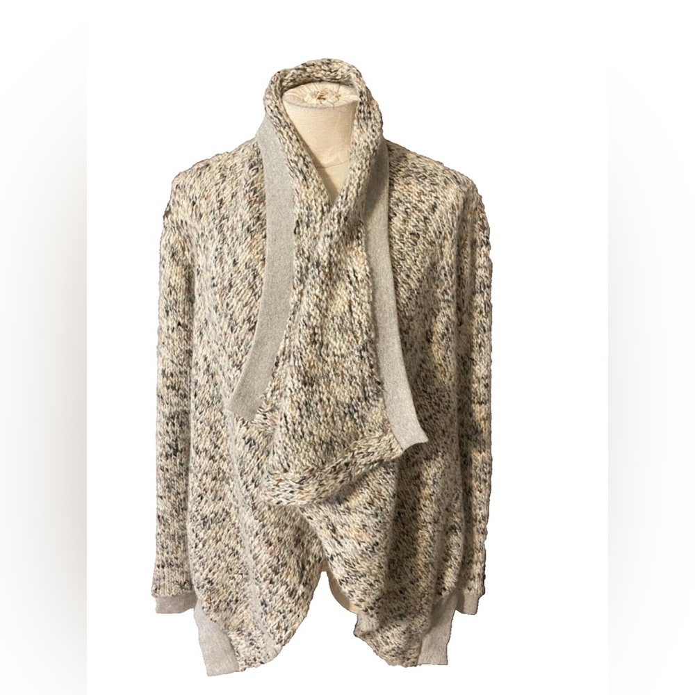 DREW Wool Open‎ Front Cardigan - Size Small